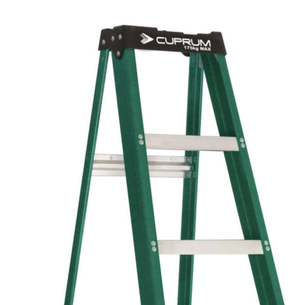 Escalera De Fibra De Vidrio Tipo Tijera - Imagen 5
